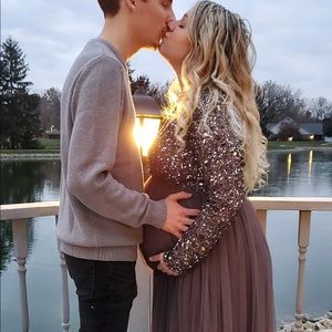 Maya maternity dress